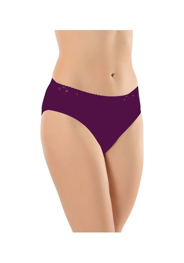 Belinay 6 Adet 04 Kadın Modal Beli Dantelli Külot 001