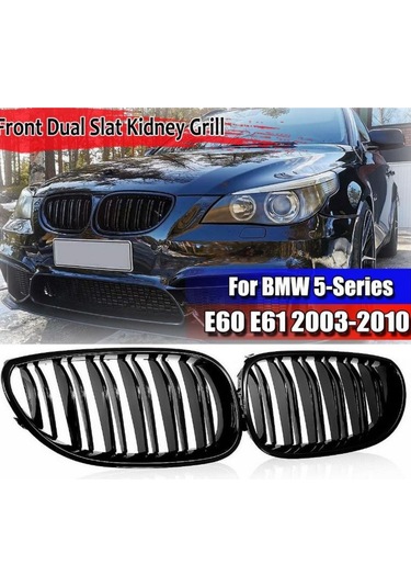 Bmw 5 Serisi E60 Ön Panjur Böbrek 2003-2010 Arası Uyumlu