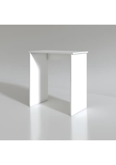 Kenzlife bilgisayar çalışma masası çambudivip 075*070*40 byz ofis Beyaz