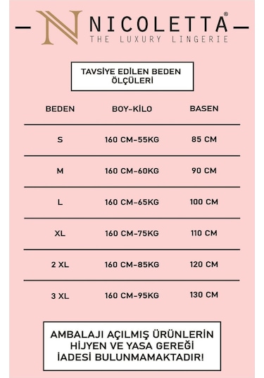 Nicoletta Yüksek Bel Kadın Külot 5'li - Çok Renkli