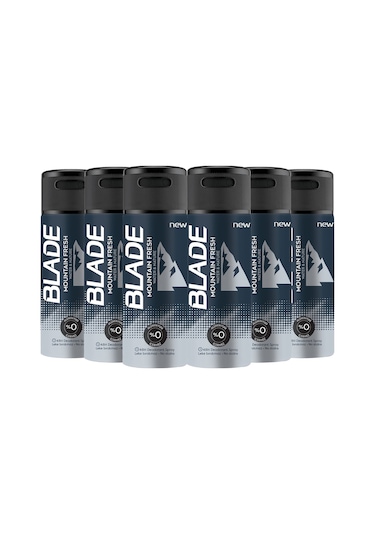 Blade Mountain Fresh Deodorant 6 x 150 ML