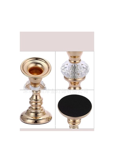 Shalabelle Dekoratif Metal Mumluk Seti 365977506 Gümüş