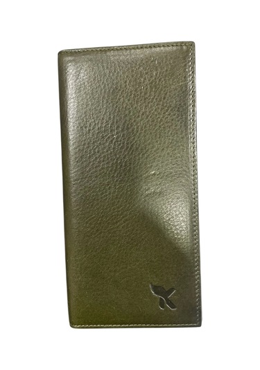 Karali Deri Mıknatıslı Arka Kartlık Cüzdan Yeşil Bc429-7 Yeşil