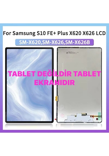 Samsung Galaxy Uyumlu Tab S10 Fe Plus Lcd Ekran Dokunmatik Sm-x620, Sm-x