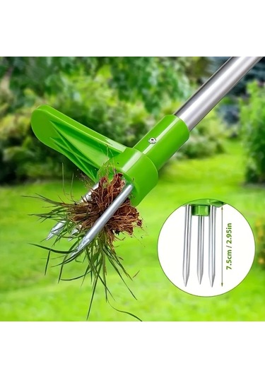 Dashanshop Dayanıklı Yabani Ot Çekici Sku Weeder Hafif Kompakt El Aleti