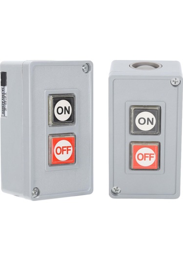 Tenfowee Tpb-2 250vac 2 Açık 2 Kapalı Otomatik Garaj Kapısı Açıcı, Abs+pirinç Konduktörlü, Elektrik Ekipmanları İçin Otomatik Sıfırlama Tuşu Anahtarı