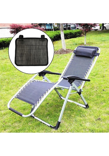 Suntek 1 Adet Evrensel Anti Yerçekimi Sandalye Yan Çanta Ofis Siyah Gri Siyah - Gri