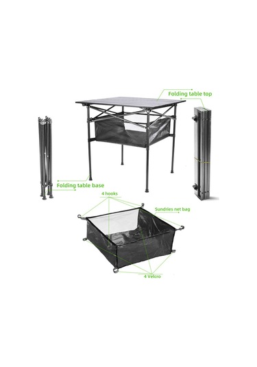 Homyl Döngü Askıları Ile Masa Altında Saklama 45cmx46cmx10cm Siyah Çok Renkli
