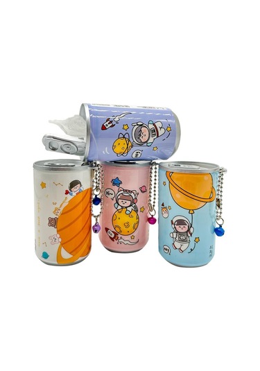 New-max Sevimli Aksesuarlı Islak Mendil 4'lü Paket Toplam 96 Yaprak 24 4 Astronot Desenli