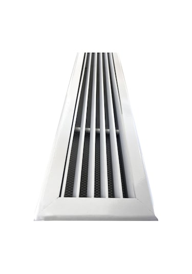 Miss Worble Lineer Şömine Menfezi 60 X 10 Cm Beyaz