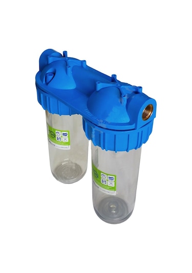 Atlas 10 İnch 3P Sx Dublex Housing Filtre Kabı