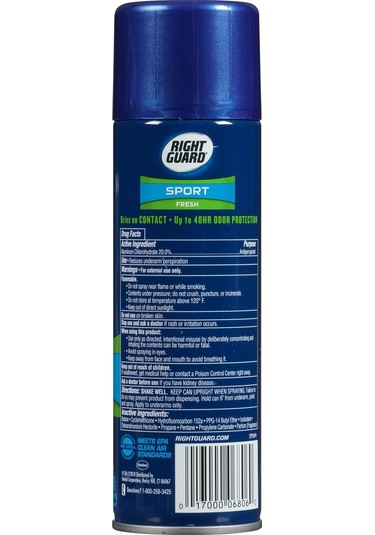 Right Guard Sport Fresh Erkek Sprey Deodorant 170 G