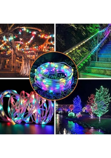 Sima Avize 10 Metre Rgb Ses Kontrollü Kumandalı Telefon Kontrollü Çok Renkli