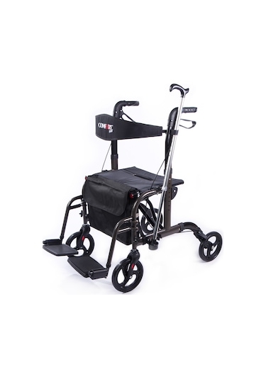 Comfort Plus Dm9124 Lüx Ayak Pedallı Alüminyum Rolatör