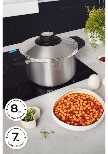 Karaca Quick And Safe İndüksiyon Tabanlı Düdüklü Tencere 7 Lt
