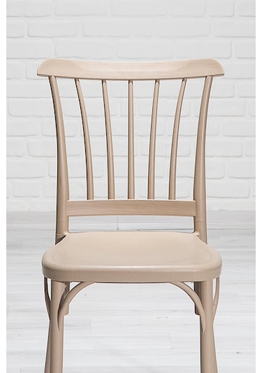 2 Adet Violet Cappucino Pratik Sandalye / Balkon-Bahçe-Mutfak