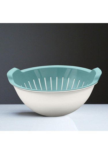 Ceronni Handy Kaseli Süzgeç 3 Lt Turkuaz Turkuaz