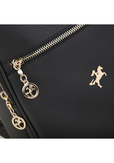 Nas Bag Kadın Sırt Çantası Siyah Mercan Çok Renkli