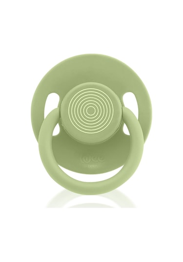 Wee Baby Cool Yuvarlak Uçlu Emzik No:2 Yeşil 6-18 Ay