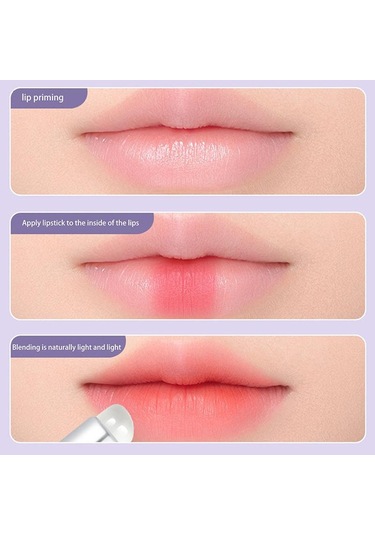 Plastik Saplı Silikon Dudak Fırçası Kapaklı Taşınabilir Ruj Dudak Balsamı Aplikatörü Mükemmel Noel Hediyeleri