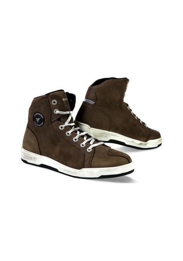 Stylmartin Marshall Wp Sneakers Motosiklet Botu Kısa Kahverengi