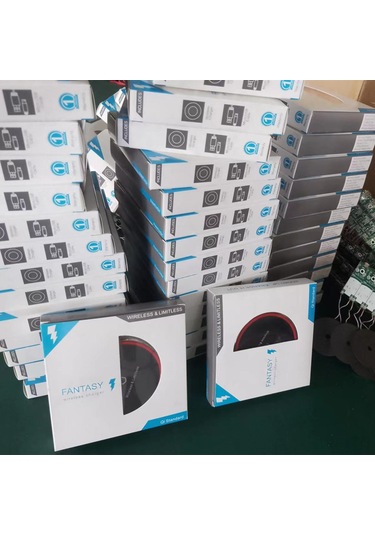 Honmex 15w Magsafe Manyetik Hızlı Şarj Cihazı, İnce Dairesel K9 Kristal Model, iPhone Uyumlu İçin Ev Kullanıma Uygun, 3'lü Paket