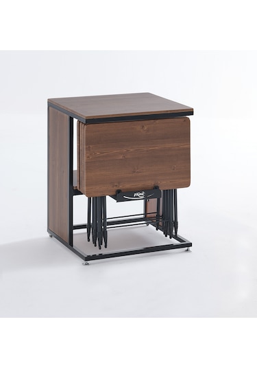 Dresuar Kahvrengi Servis Sehpası