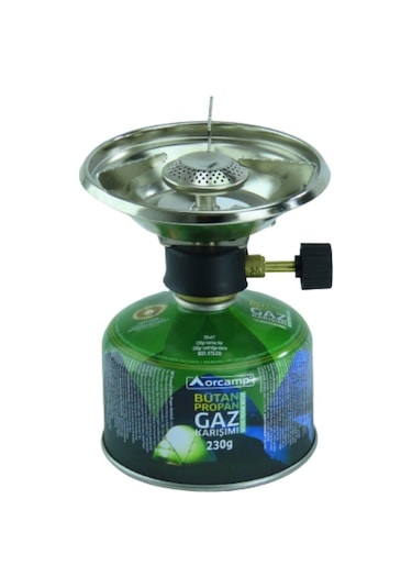 Rüzgarlıklı Kamp Ocak 230 Gram Tüplü Set Çok Renkli