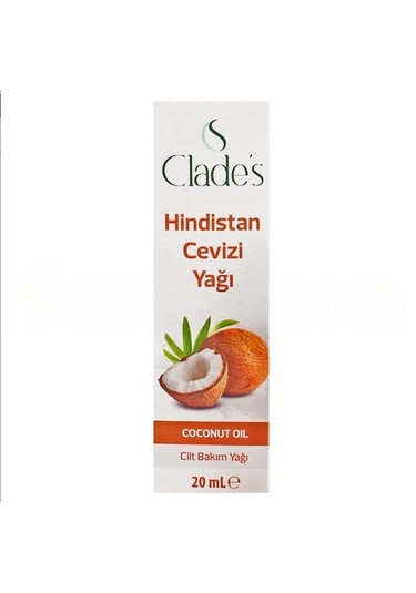 Clades Hindistan Cevizi Yağı 20 Ml