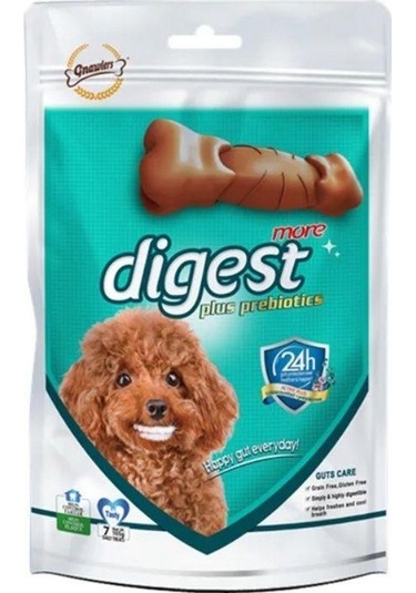 Gnawlers Digest More Probiyotik Destekli Diş Sağlığı Köpek Ödülü 7'li 105 Gr