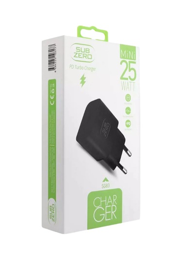 Subzero Sg83 25w Pd Mini Turbo Şarj Başlığı Kompakt Type C Ev Kullanımı