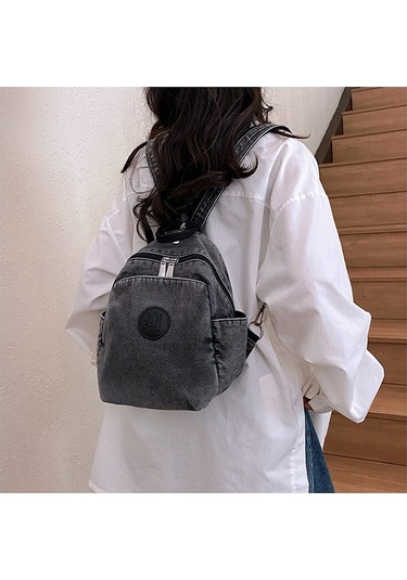 Arion Xy-628 Denim Kot Omuz Ve Sırt Çantası Siyah