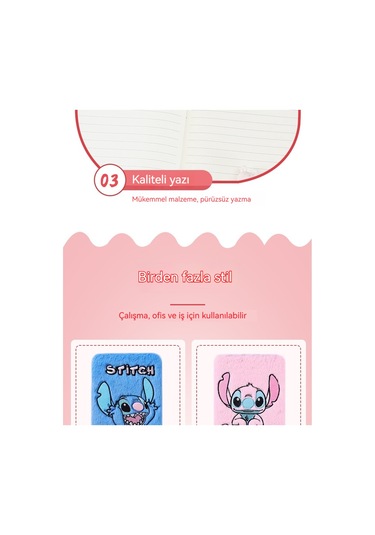 Spring Sevimli Peluş St. D. Defter Pembe