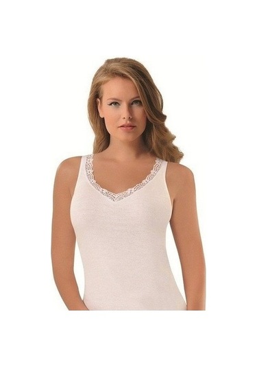 Nbb Bayan Atlet Kalın Askılı Dantelli Ribana 678