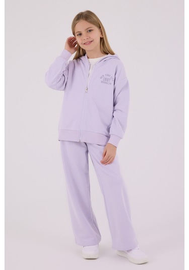 Rolypoly Kız Çocuk Mor Eşofman Takımı Rp3698-c-v2 Mor