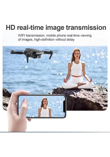 E88 Drone Uzaktan Kontrol Hd Kamera App Üzerinden