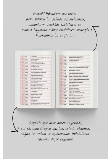 Esmaül Hüsna Ajandası- Bej Özel Seri Çok Renkli