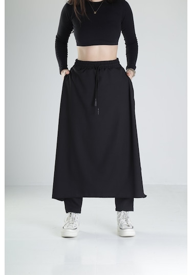 Cocopelli Tasarım Samurai Pantolon Coc1808 Siyah