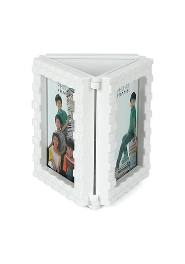 Beyaz Üçgen Çerçeve Lm7484