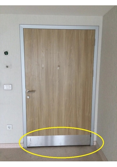 Kapı Altı Koruması Beyaz