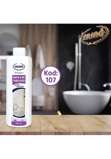 Ersağ Anti Bakteriyel Antifungalbanyo Wc Temizleyici 1000 Ml