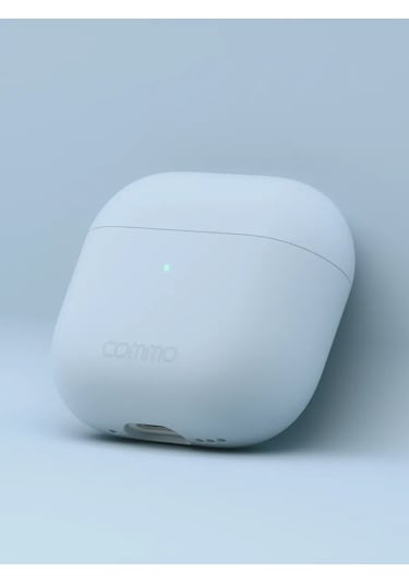 Commo İos Uyumlu Airpods 4 İçin Shield Case Kılıf, Mavi 326198878 Açık Mavi