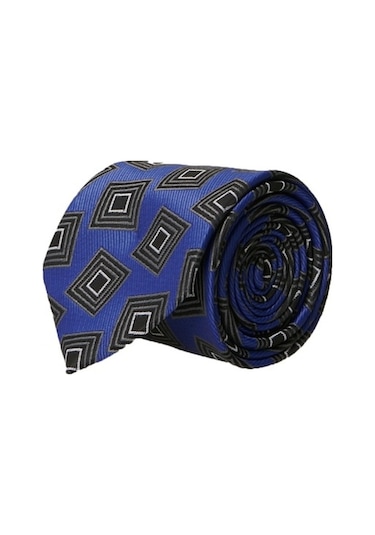 Altınyıldız Classics Erkek Lacivert Desenli Klasik Nano Kravat 4A2121100085Lacstn Çok Renkli