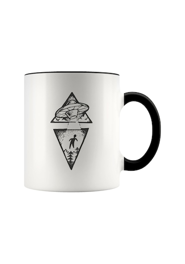 Uzaylı Kupası, Uzaylı Kahve Bardağı, Uzaylı Hediyesi, Uzaylı Kupası, Ufo Kupası, İngilizce Kupa