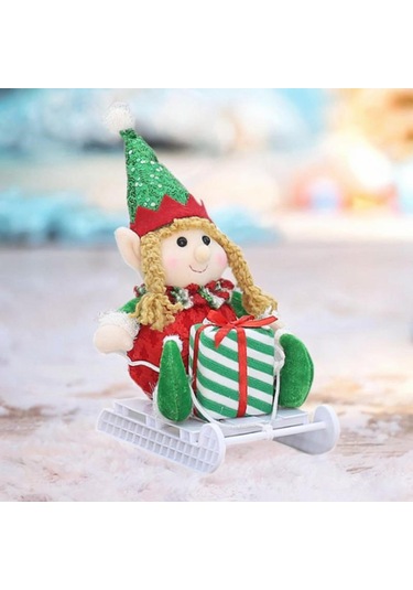 Suntek Yılbaşı Elf Bebek El Sanatları Dekorasyonu Stil-b