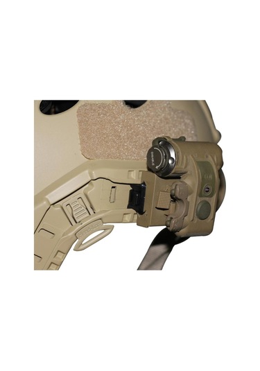 Suntek Taktik Avcılık Hayatta Kalma Sinyali Kask Işığı Led El Feneri Kahverengi