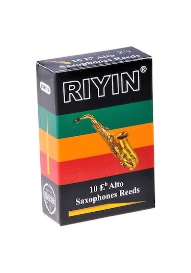 Riyin Alto Saksofon Kamışı - 10 Adet - 2 Numara