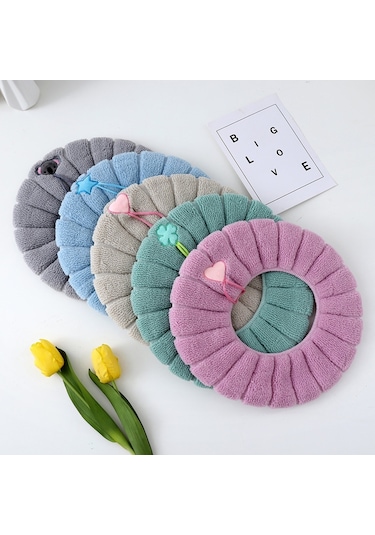 Kalınlaştırılmış Kulplu Klozet Kapağı - Beyaz