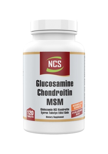 Ncs Glukozamin Kondroitin Msm 120 Tablet Kalsiyum 120 Tablet