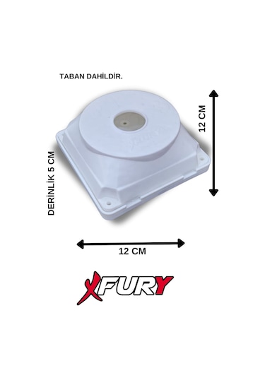 Fury 50 Li - Beyaz Kamera Buatı Taban Dahil